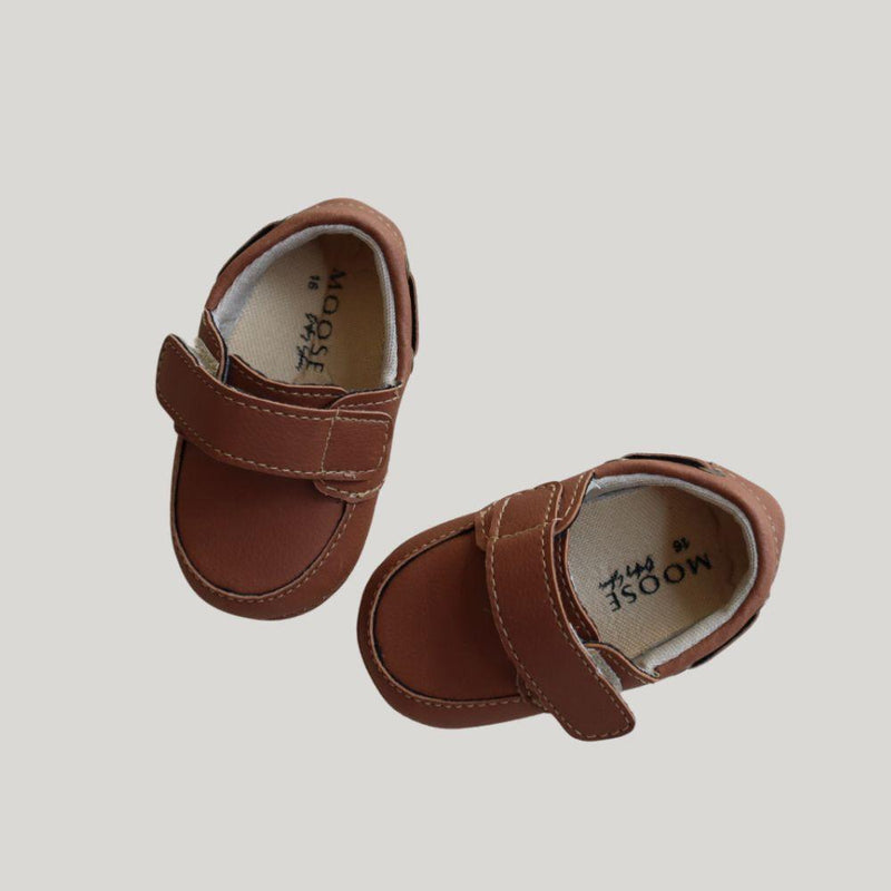 Sapato Social Mocassim Bebê Coffe
