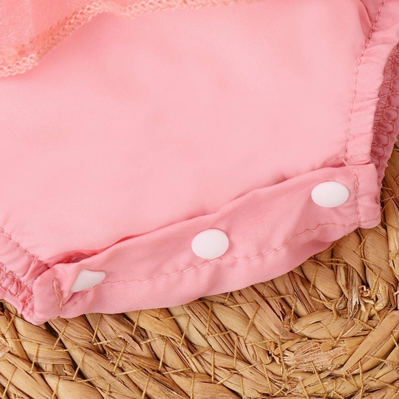 Body Infantil Poá Tule