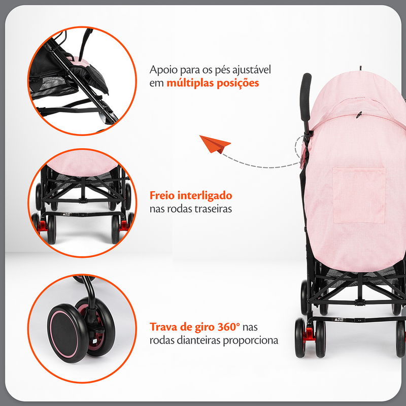 Carrinho de Bebê Umbrella Pipa