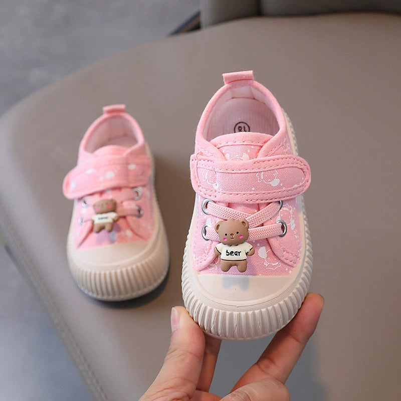 Tênis Infantil Velcro Ursinho