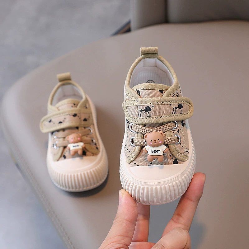 Tênis Infantil Velcro Ursinho