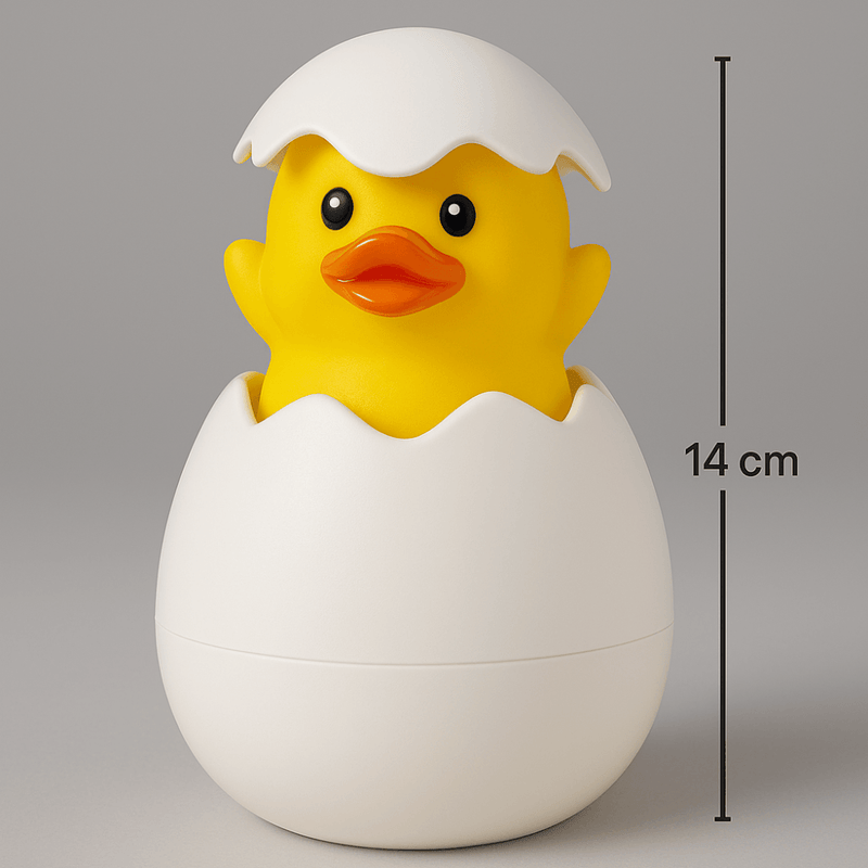 Brinquedo De Banho Antiestresse Patinho Da Diversão Esguicho