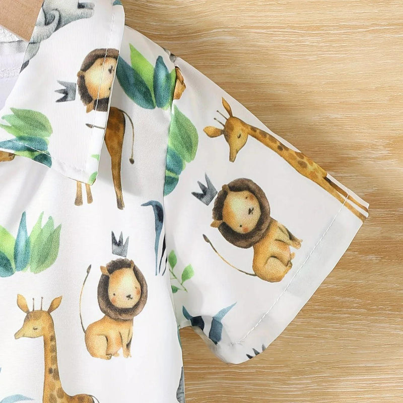 Conjunto Infantil Reino Selvagem