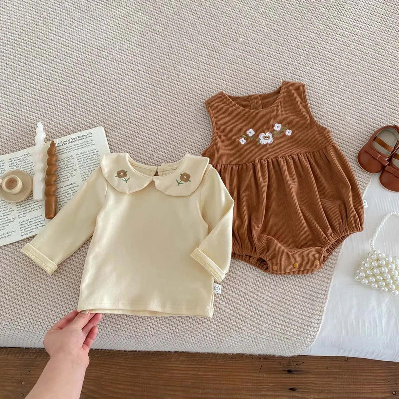 Conjunto Bordado Bebê Baby Bear