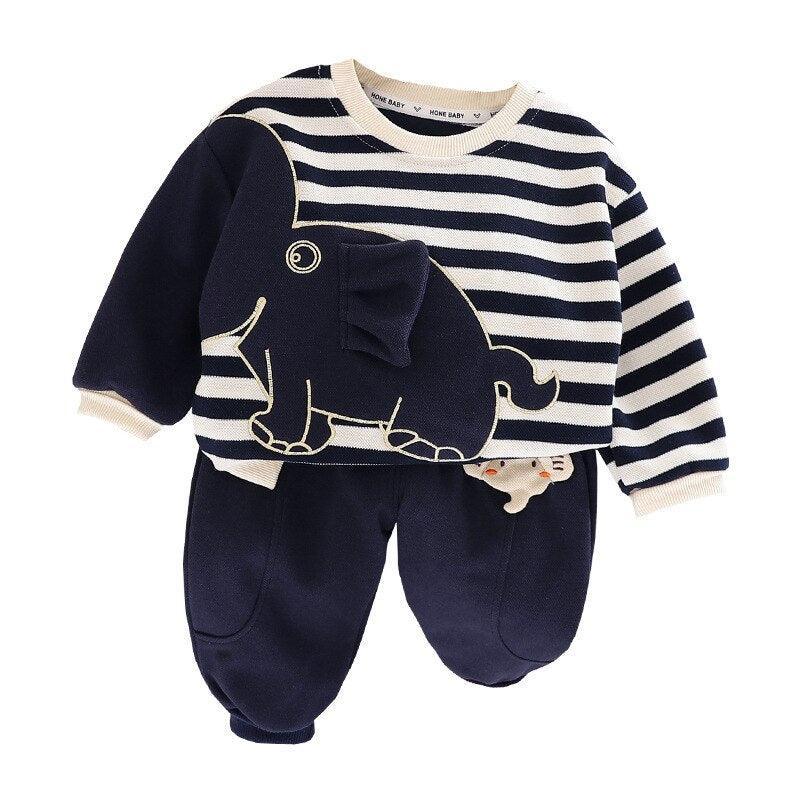 Conjunto Listras Elefante