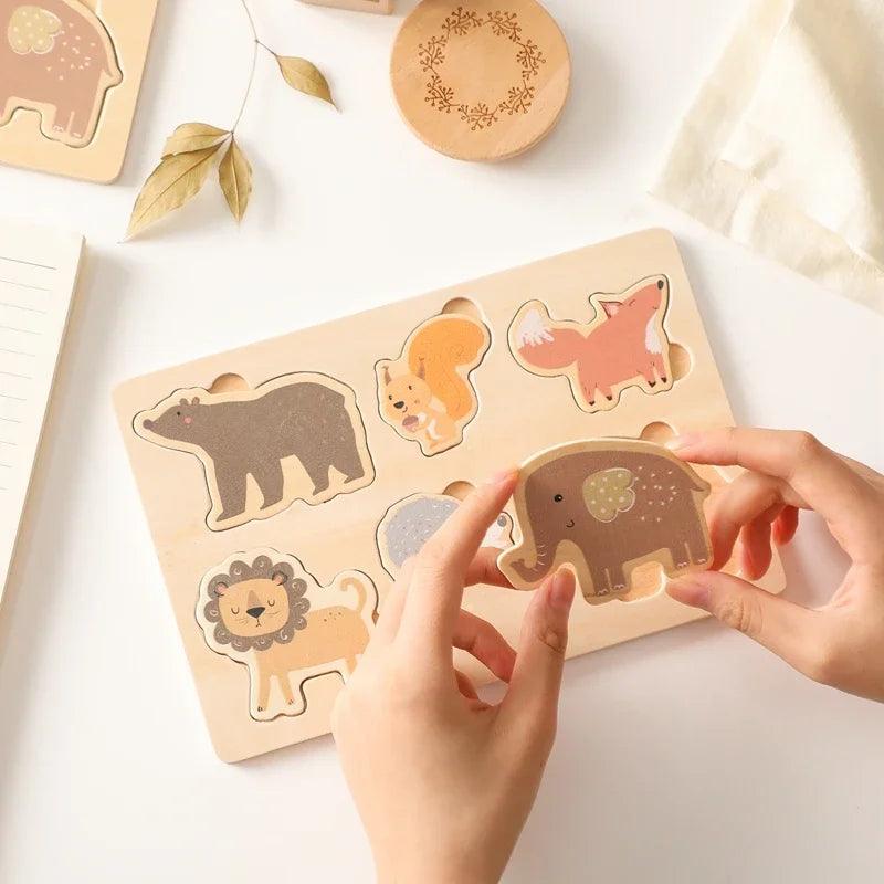 Brinquedo Educativo Quebra Cabeças Jagua