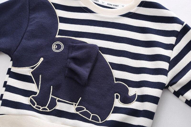 Conjunto Listras Elefante