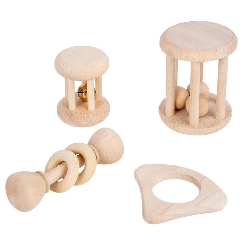 Kit Brinquedos de Madeira Yvyra