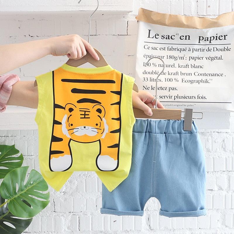 Conjunto Infantil Masculino Regata