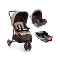 Travel System Delta Trio Pro ( Conjunto de Carrinho + Bebê Conforto + Base para Auto)