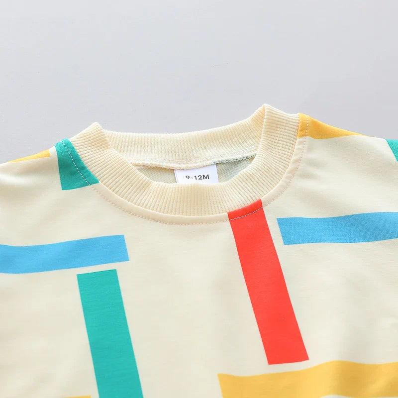 Conjunto Infantil Colorê Geométrico