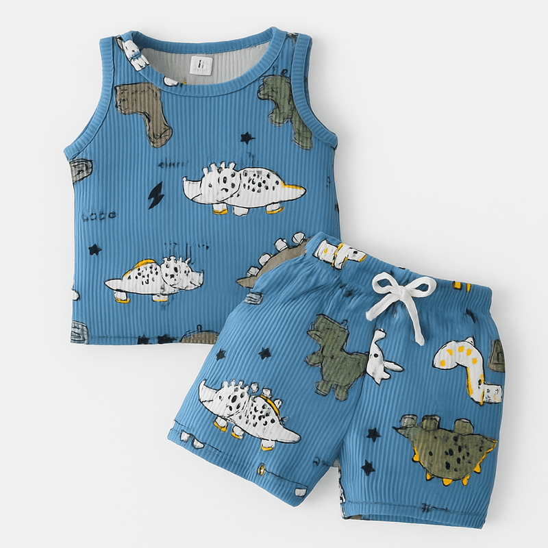 Conjunto Infantil Regata Dinossauros