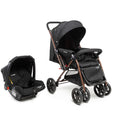 Travel System Choice Duo (Conjunto de Carrinho de Bebê Com Alça Reversível + Bebê Conforto)