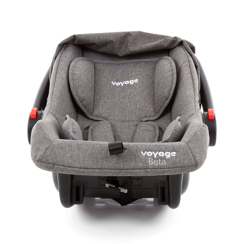 Travel System Delta Duo Pro (Conjunto de Carrinho 3 Rodas Reclinável + Bebê Conforto)