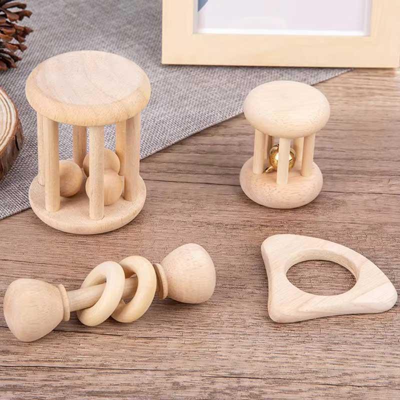 Kit Brinquedos de Madeira Yvyra