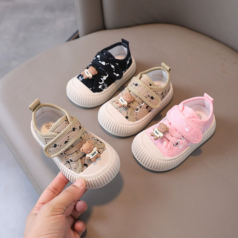 Tênis Infantil Velcro Ursinho