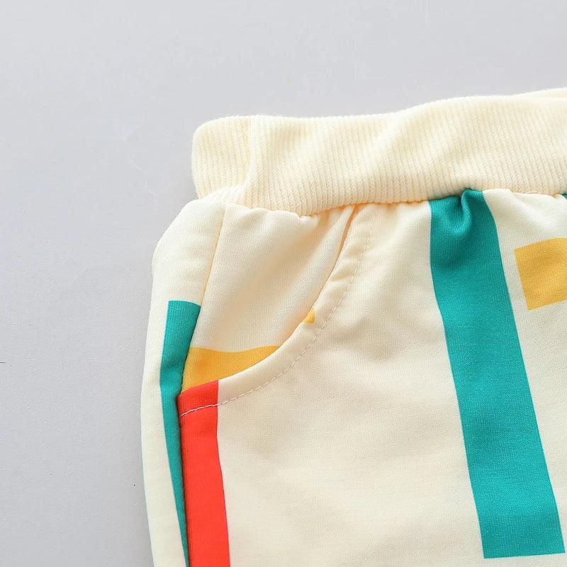 Conjunto Infantil Colorê Geométrico