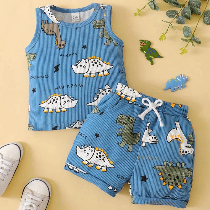 Conjunto Infantil Regata Dinossauros