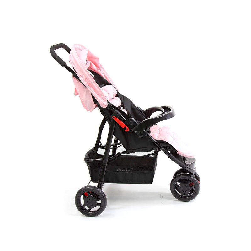 Travel System Delta Duo Pro (Conjunto de Carrinho 3 Rodas Reclinável + Bebê Conforto)