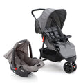 Travel System Delta Duo Pro (Conjunto de Carrinho 3 Rodas Reclinável + Bebê Conforto)
