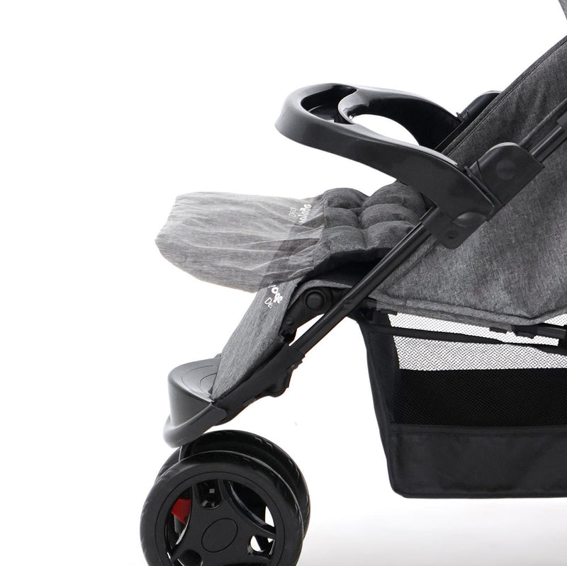 Travel System Delta Duo Pro (Conjunto de Carrinho 3 Rodas Reclinável + Bebê Conforto)