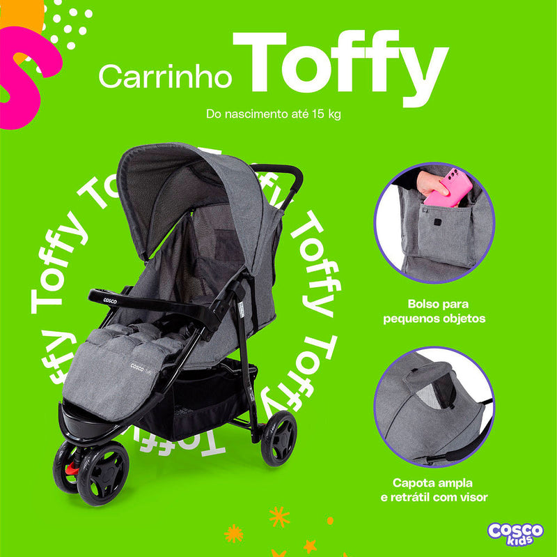 Carrinho de Bebê Toffy